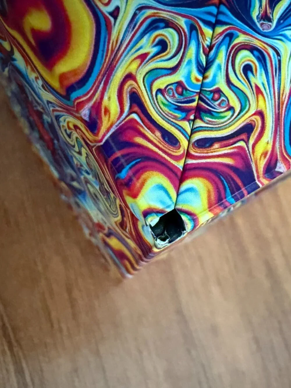 Shashibo Shape Shifting Box puzzle cube, spaced out pattern